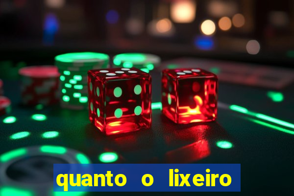 quanto o lixeiro ganha por ano