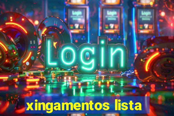 xingamentos lista