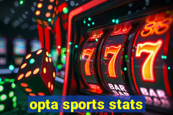 opta sports stats