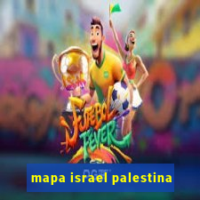 mapa israel palestina