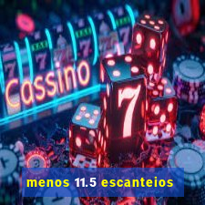 menos 11.5 escanteios