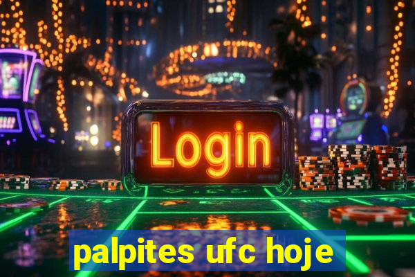 palpites ufc hoje