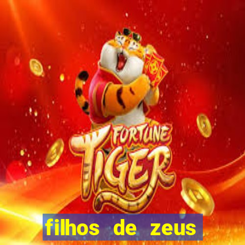 filhos de zeus mitologia grega