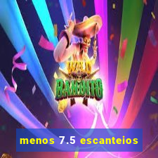 menos 7.5 escanteios