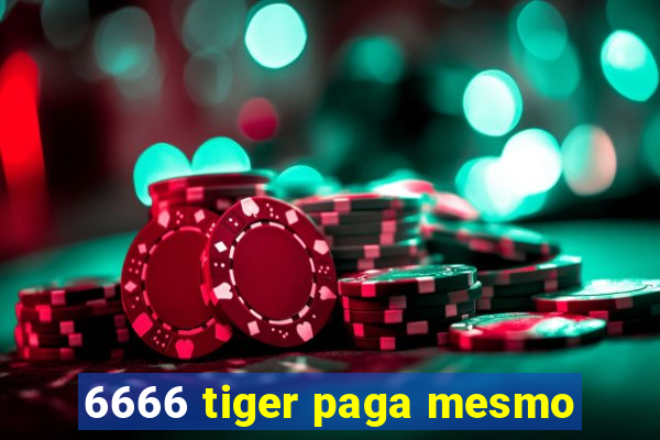 6666 tiger paga mesmo