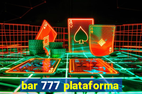 bar 777 plataforma