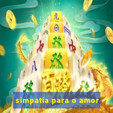 simpatia para o amor