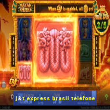 j&t express brasil telefone