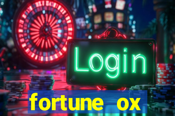 fortune ox horários pagantes