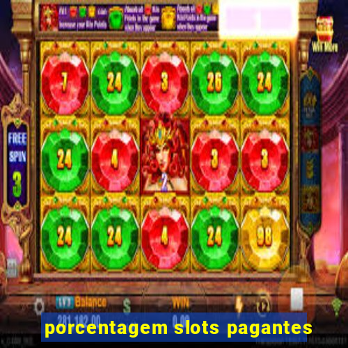 porcentagem slots pagantes