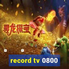 record tv 0800