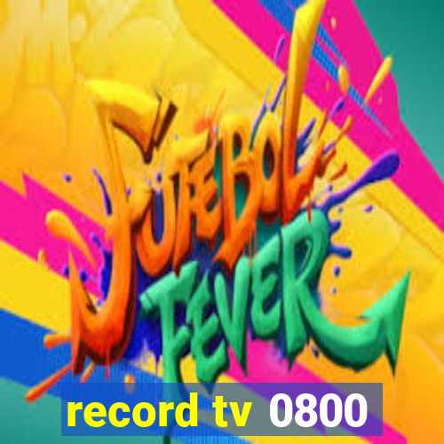 record tv 0800