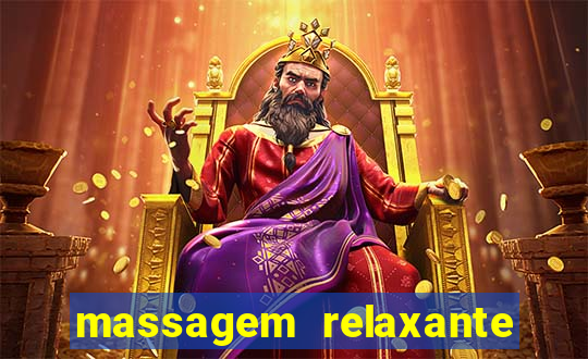 massagem relaxante em betim