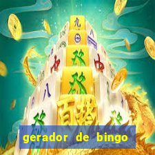 gerador de bingo de palavras