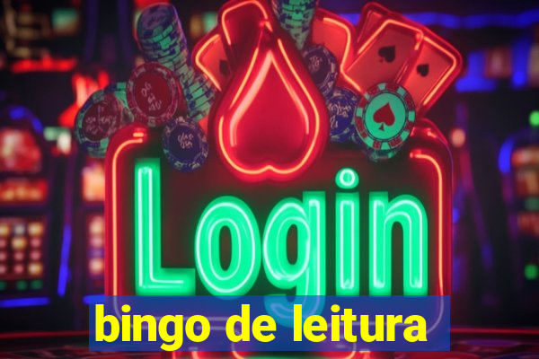 bingo de leitura