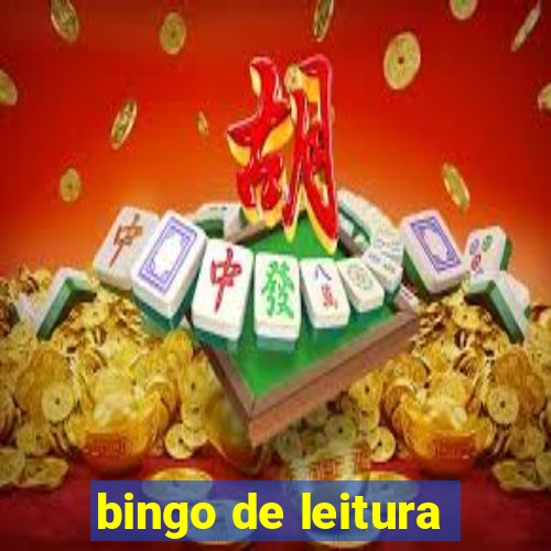 bingo de leitura