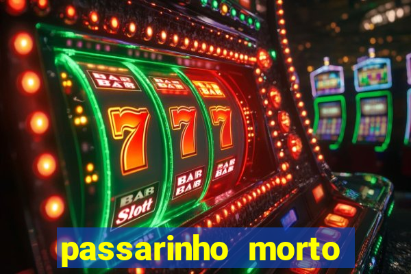 passarinho morto significado espiritual