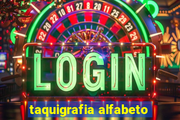 taquigrafia alfabeto