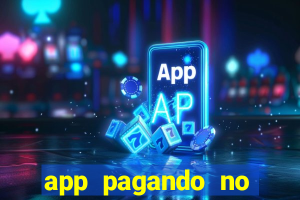 app pagando no cadastro via pix