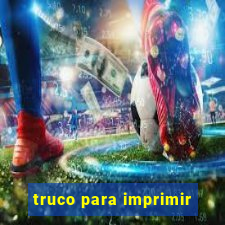 truco para imprimir