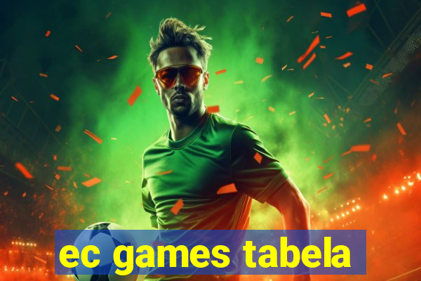 ec games tabela