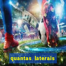 quantas laterais sai em um jogo