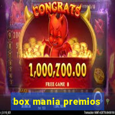 box mania premios