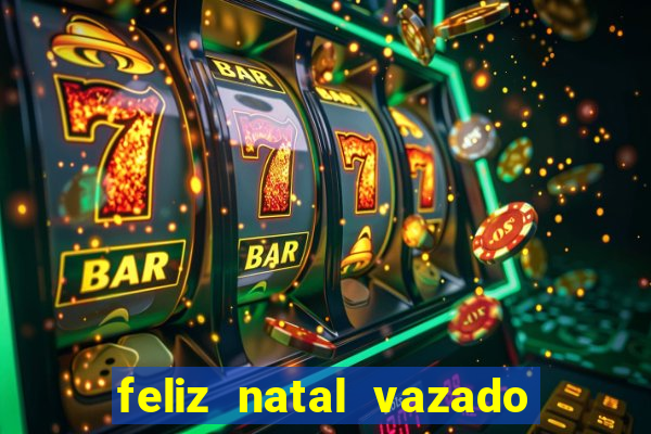 feliz natal vazado para imprimir