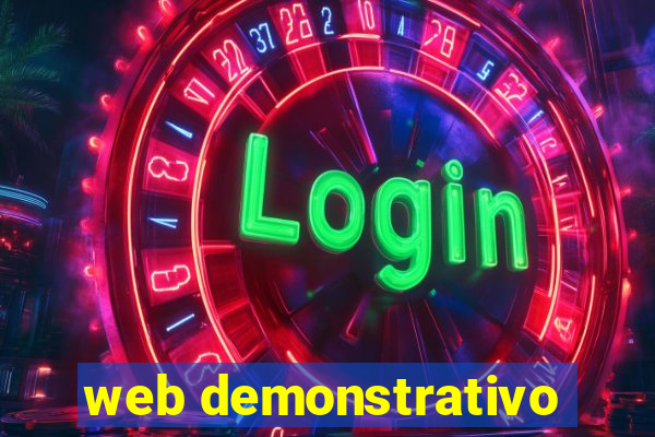 web demonstrativo