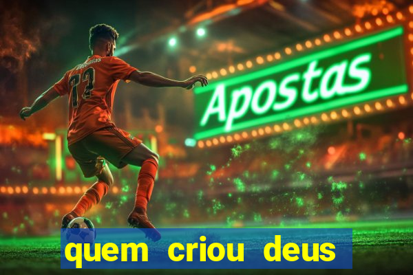 quem criou deus segundo o espiritismo