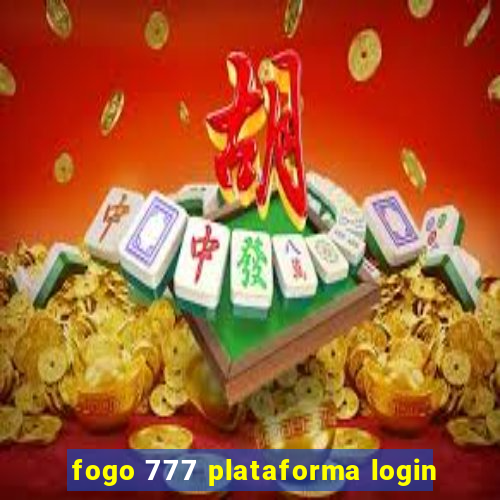 fogo 777 plataforma login