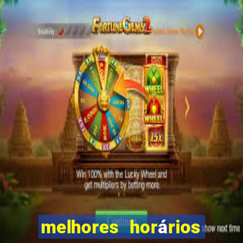 melhores horários para jogar fortune ox