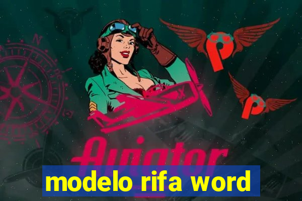 modelo rifa word