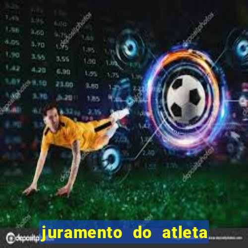 juramento do atleta jogos internos