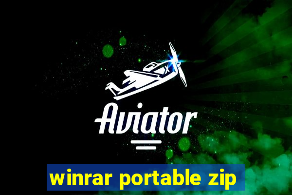 winrar portable zip