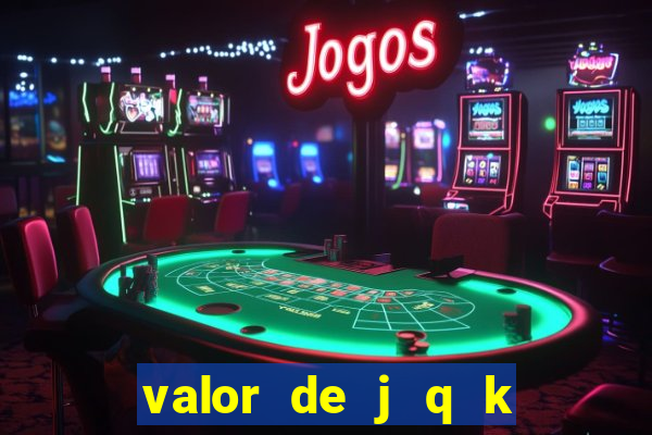 valor de j q k en blackjack