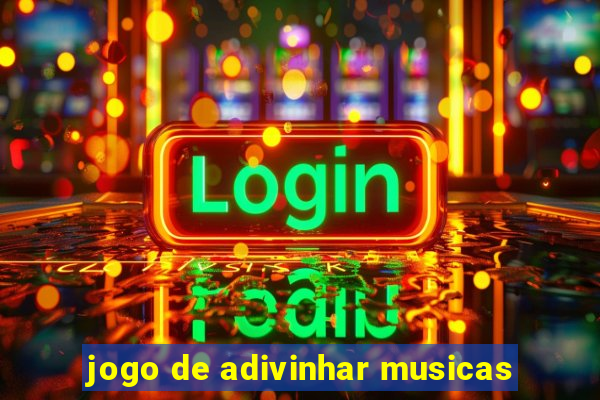 jogo de adivinhar musicas