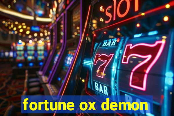 fortune ox demon