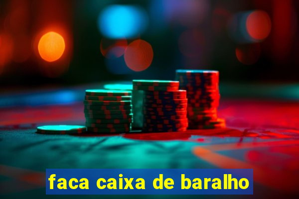 faca caixa de baralho