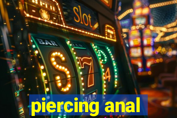 piercing anal