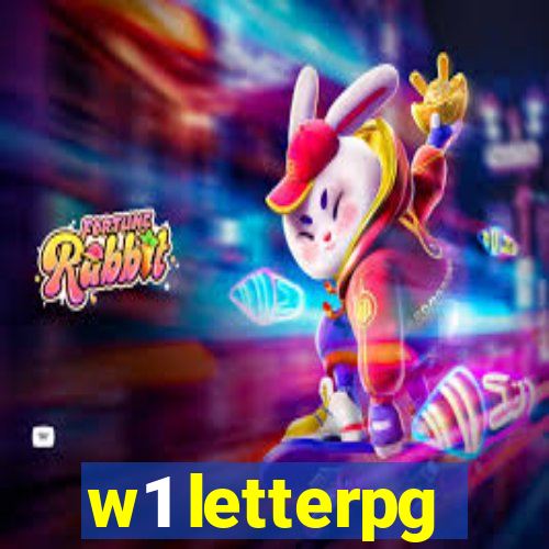 w1 letterpg