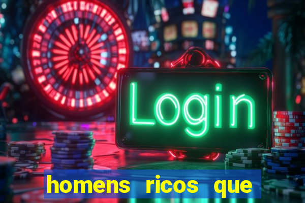 homens ricos que querem bancar telegram