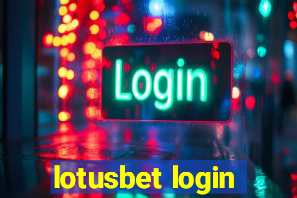 lotusbet login