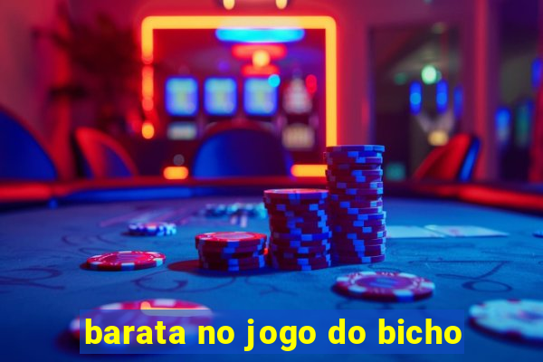 barata no jogo do bicho