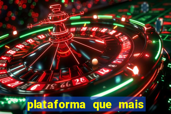 plataforma que mais paga no fortune tiger