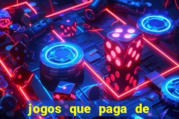 jogos que paga de verdade via pix