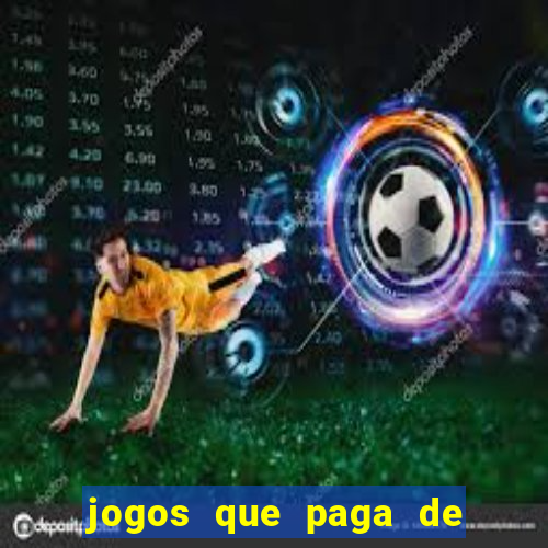 jogos que paga de verdade via pix