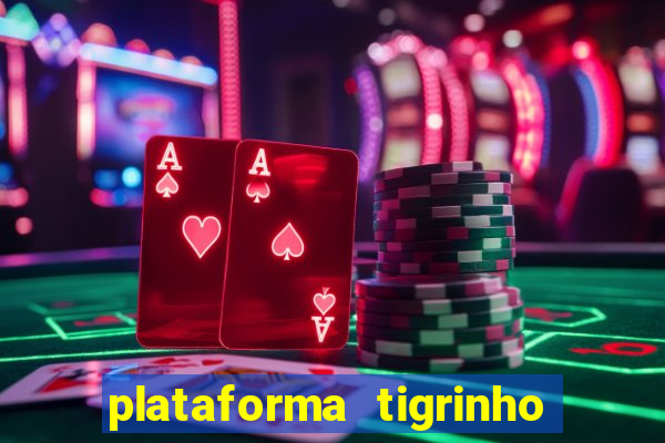 plataforma tigrinho 1 real