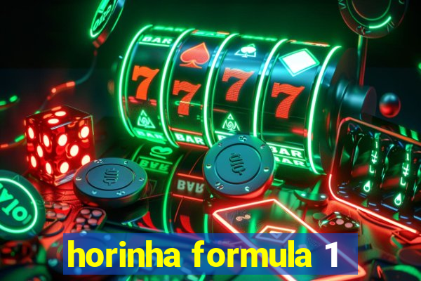 horinha formula 1