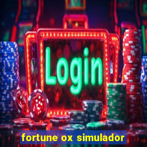 fortune ox simulador